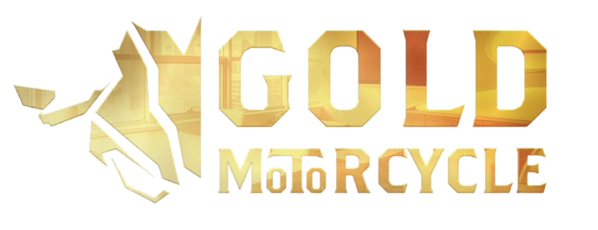 Gold Motorcycle logo